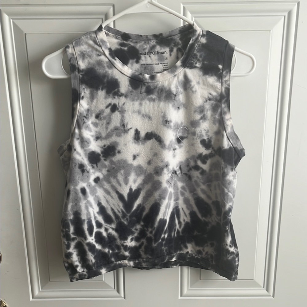 Good Hyouman Tie-Dye Sleeveless Top